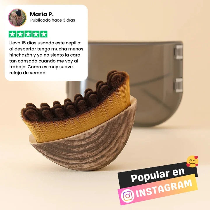 GloBrush - Cepillo de drenaje linfático