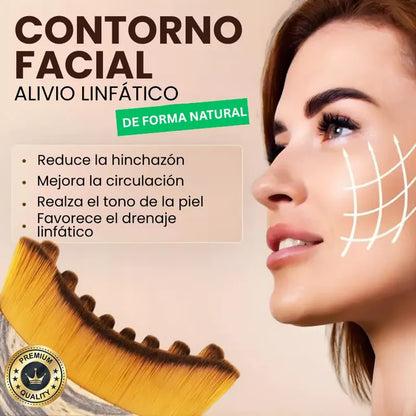 GloBrush - Cepillo de drenaje linfático