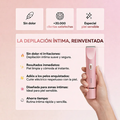EPHRA - Depiladora Íntima 2 en 1