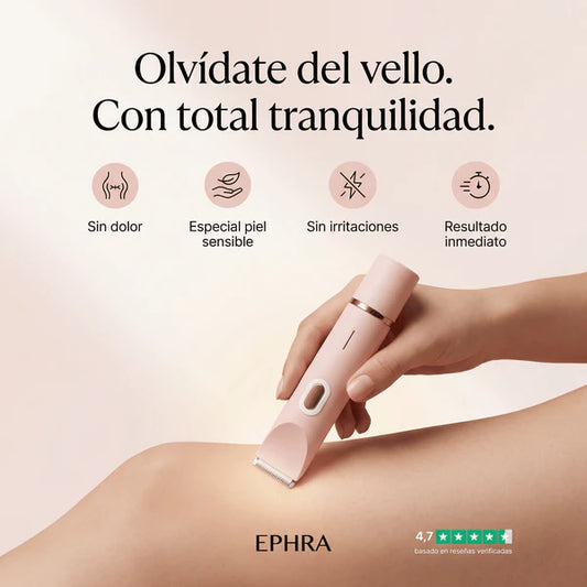 EPHRA - Depiladora Íntima 2 en 1