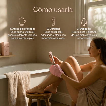 EPHRA - Depiladora Íntima 2 en 1