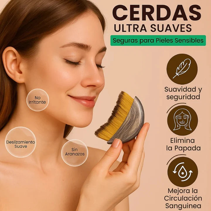 GloBrush - Cepillo de drenaje linfático